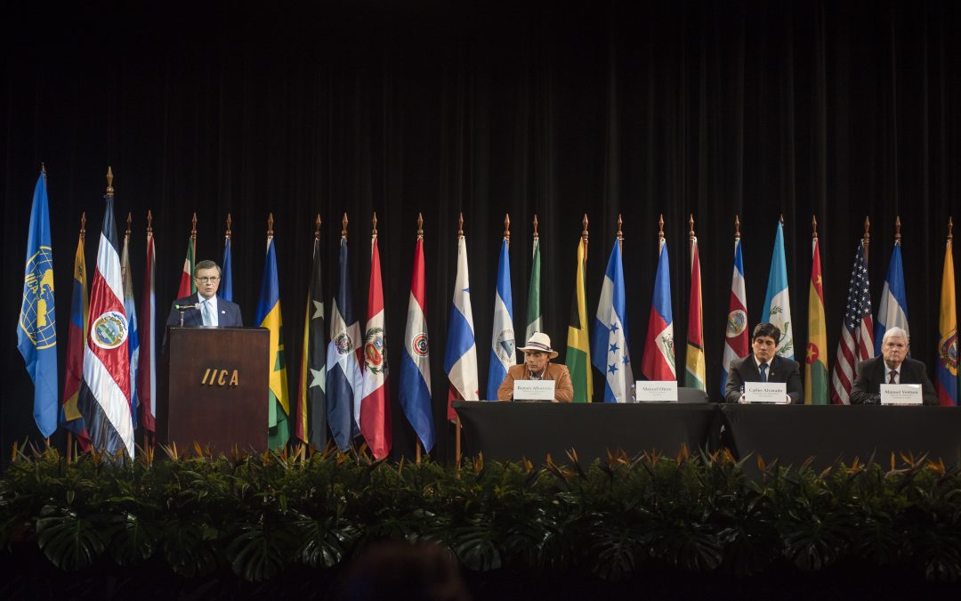 Ministros de Agricultura de las Américas sesionan en Costa Rica
